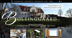 Desktop Screenshot of boltinggaard.dk